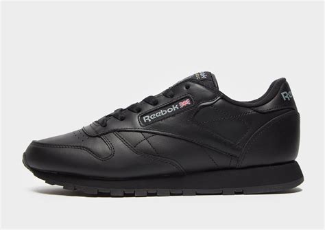 reebok classic black women's.